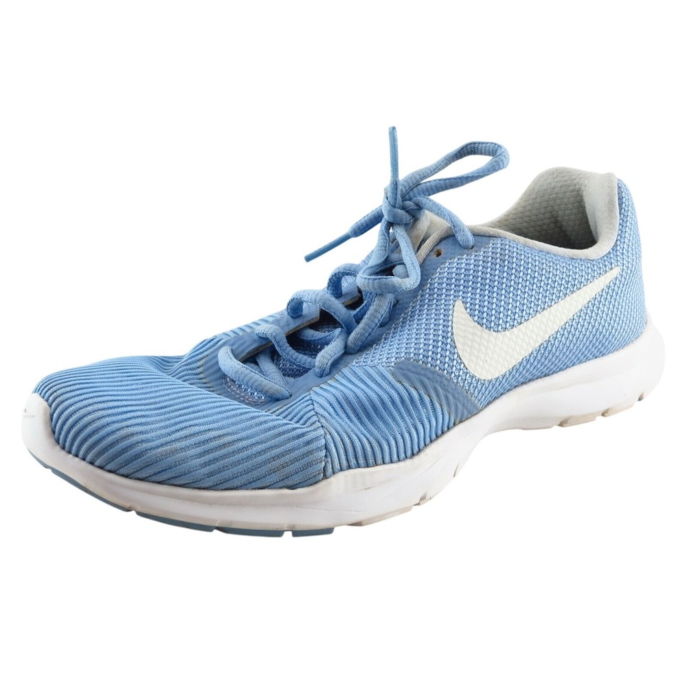 Nike Flex BI Joux Running Shoes Blue Fabric‎ Women 8.5 Medium